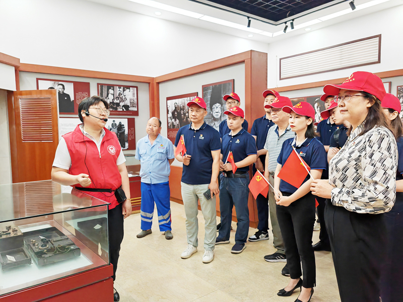 建党节 | 开云体育科技党支部开展系列活动庆祝建党102周年